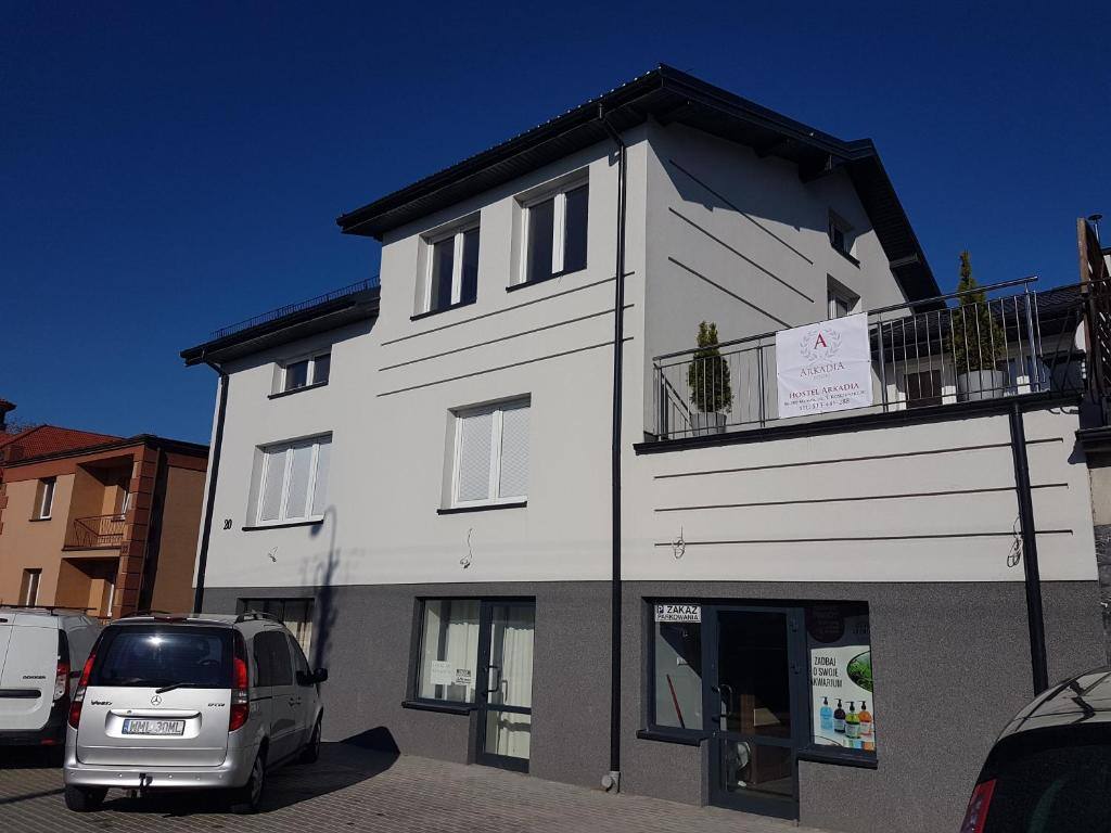 Budynek Arkadia Hostel, Tadeusza Kościuszki 20, Mława